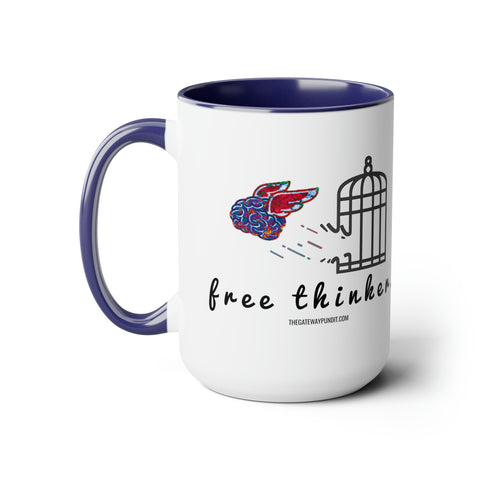 TGP 'Free Thinker' Coffee Mug, 15oz