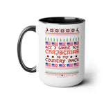 America's All I Want For Christmas Coffee Mug, 15oz