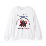 ‘A Tin Foil Hat Type of Love’ (Couples) Valentine's Unisex Crewneck Sweatshirt