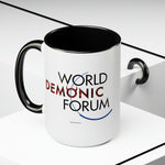 WDF Globalism is Evil Coffee Mug, 15oz