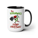 The Economy That Stole Christmas Coffee Mug, 15oz