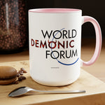 WDF Globalism is Evil Coffee Mug, 15oz