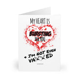 ‘My Heart is BURSTING for You’ Valentine's Day Cards (5 Pack)