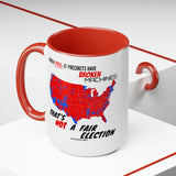 Voting Machines are Certified RIGGED Variant Coffee Mug, 15oz