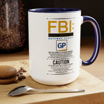 FBI Most Wanted: TGP Coffee Mug, 15oz