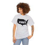 AMERICA FIRST, PERIOD (BLACKOUT) Classic Tee