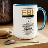 FBI Most Wanted: TGP Coffee Mug, 15oz