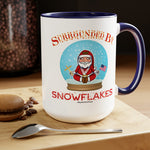 MAGA 'Surrounded by Snowflakes' Coffee Mug, 15oz