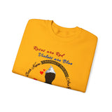 ‘A Tin Foil Hat Type of Love’ (His) Valentine's Unisex Crewneck Sweatshirt