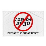 Defeat the Great Reset: Cancel Agenda 2030 Flag