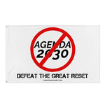 Defeat the Great Reset: Cancel Agenda 2030 Flag