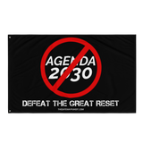 Defeat the Great Reset Black Flag