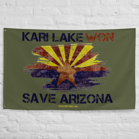 Kari Lake WON AZ Flag