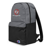 Defeat the Great Reset: Cancel Agenda 2030 Embroidered Champion Backpack