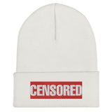 "Censored" Cuffed Beanie