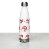 Defeat the Great Reset: Cancel Agenda 2030 Stainless Steel Water Bottle
