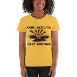 Kari Lake WON AZ Women's Short Sleeve T-Shirt